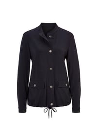 GOLDNER - Kurzgröße:  Blouson mit Stehkragen - marine