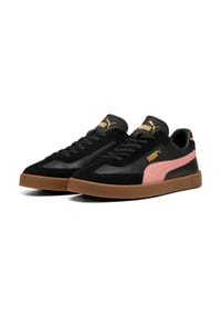 PUMA® - Club II Era Sneaker, Wildleder-Overlays, dämpfend, für Damen - 10 - Alpine Snow Fluro Peach Pes Gum