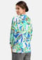 BICALLA Bluse mit Tropical-Print in Grün/Blau Bild 6