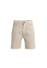 Solang - Shorts mit cleaner Oberfläche - Beige