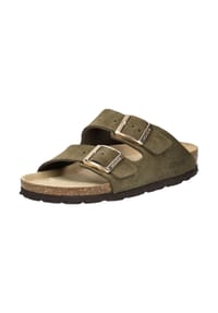 ROHDE - Veloursleder Pantoletten - Fango
