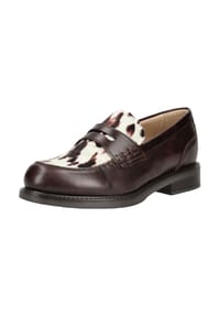 NeroGiardini - Lederimitat Slipper - Dunkelbraun