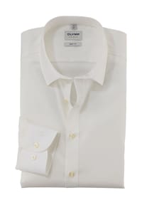 OLYMP - Businesshemd Level Five, Body, Langarm, Kent, für Herren - 00 WEISS