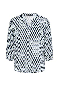 BETTY BARCLAY - Schlupfbluse mit 3/4 Arm - Blau/Grün