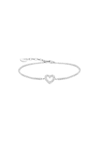Thomas Sabo - Tennisarmband Herz - silberfarben