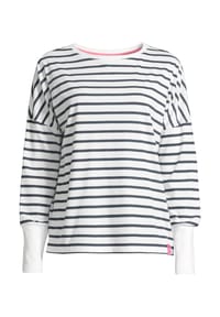 salzhaut - Longsleeve SMAAK - RINGEL - Navy Offwhite