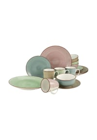 CreaTable Tafelservice , 16-teilig - SAMBA - MEHRFARBIG