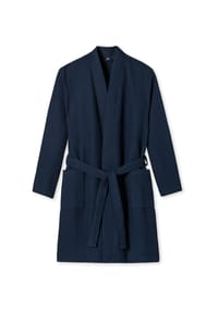 SCHIESSER - Essentials Bademantel, Bio-Baumwolle, für Herren - 203 ANTHRAZIT