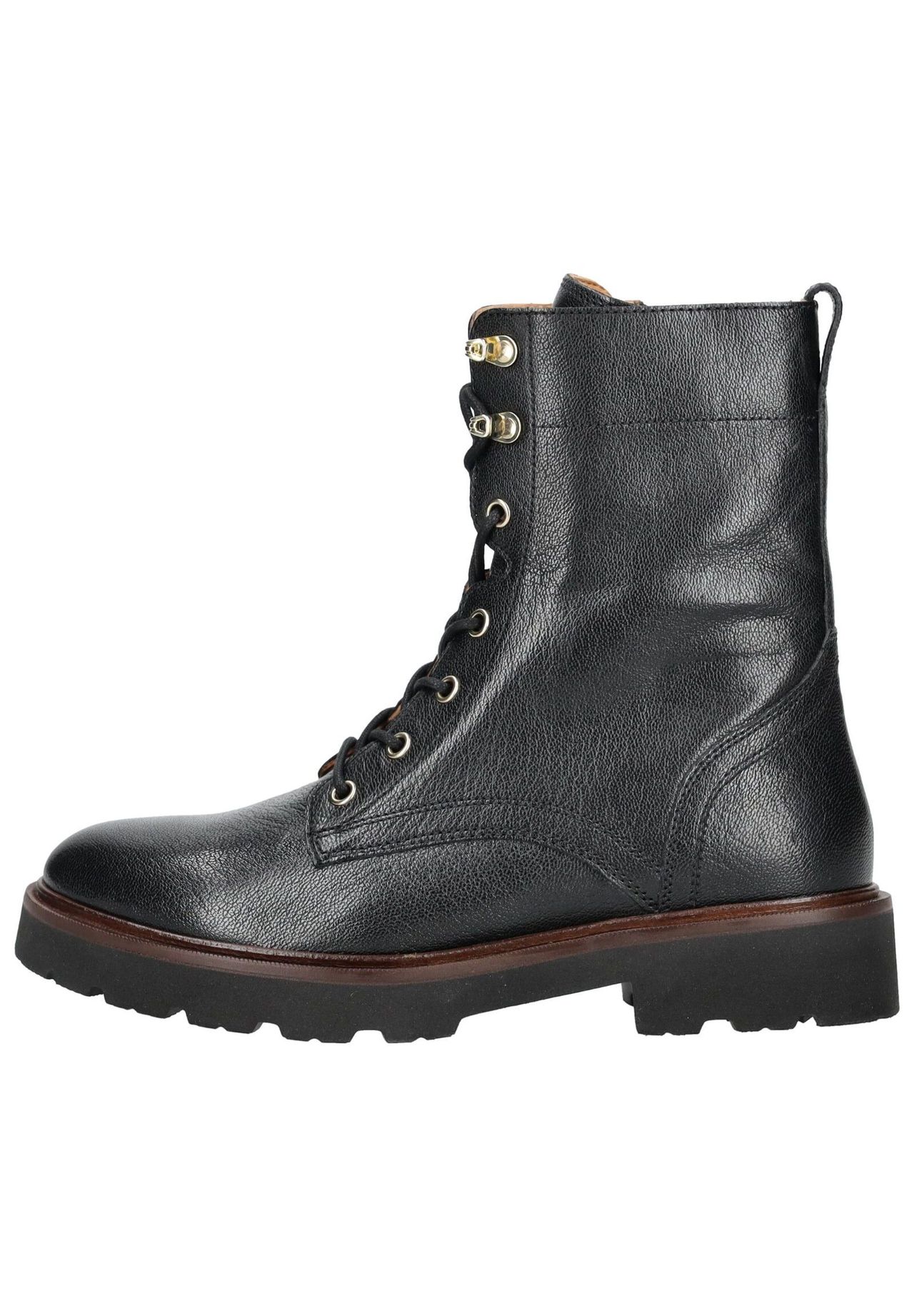 Geox SchnüRstiefeletten, Blockabsatz, FüR Damen, Schwarz, 39