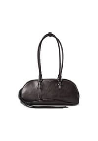 LIEBESKIND Capri - Capri Schultertasche M Leder 36 cm - deep soil