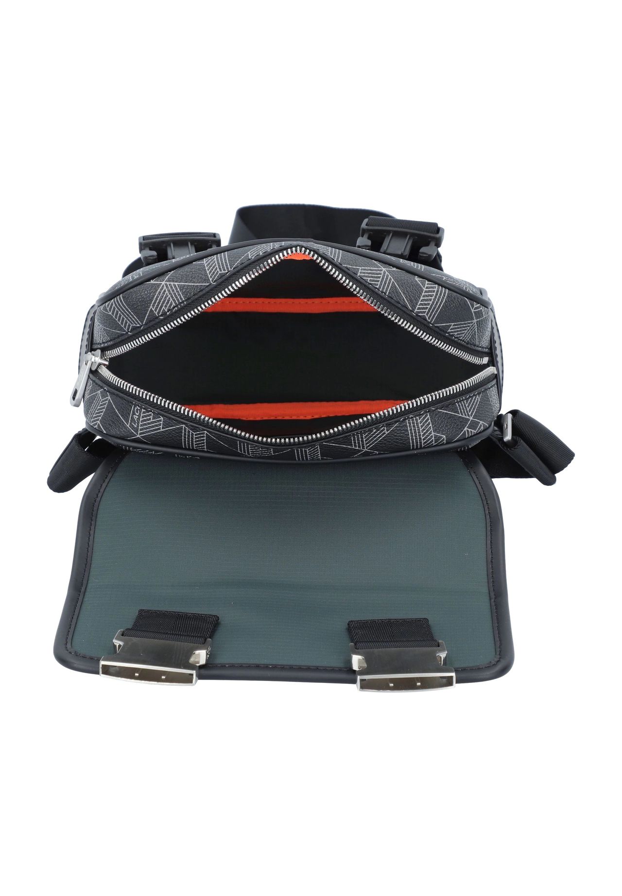 LACOSTE THE BLEND Umhängetasche, Steckverschluss, Reißverschluss  