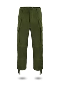 normani® - Herren 3-in-1 Zip-Off Moleskinhose Daytona - Grau