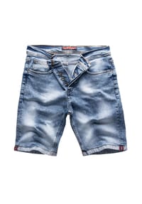 Rock Creek - Shorts Jeansshorts Blau Regular Fit - Blau