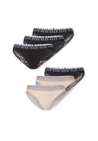 ELLE - Brasilslip ELLE LACE - black