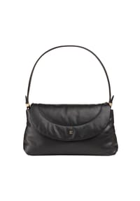 DuDu Melville - Melville Schultertasche Leder 31 cm - black