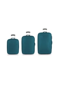 GABOL Orbit - Orbit 2 Rollen Kofferset 3-teilig mit Dehnfalte - Black