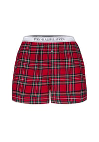 POLO RALPH LAUREN - Pyjamashorts Cozy Flannel - black watch check