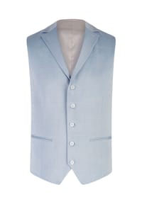 HECHTER PARIS - Anzugweste mit Knopfleiste - grey