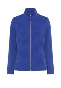 olsen - Jacke mit Stehkragen und Reißverschluss - Cobalt