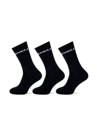 O'NEILL - Sportsocken 3-Pack schwarz - schwarz