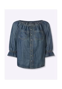 heine - Bluse - blue-bleached