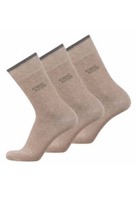 camel active - Herren Socken, 3er Pack - Basic Socken, Bio-Baumwolle - Anthrazit