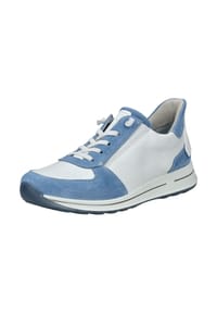 ara® - Veloursleder Sneaker - Blau/Weiß