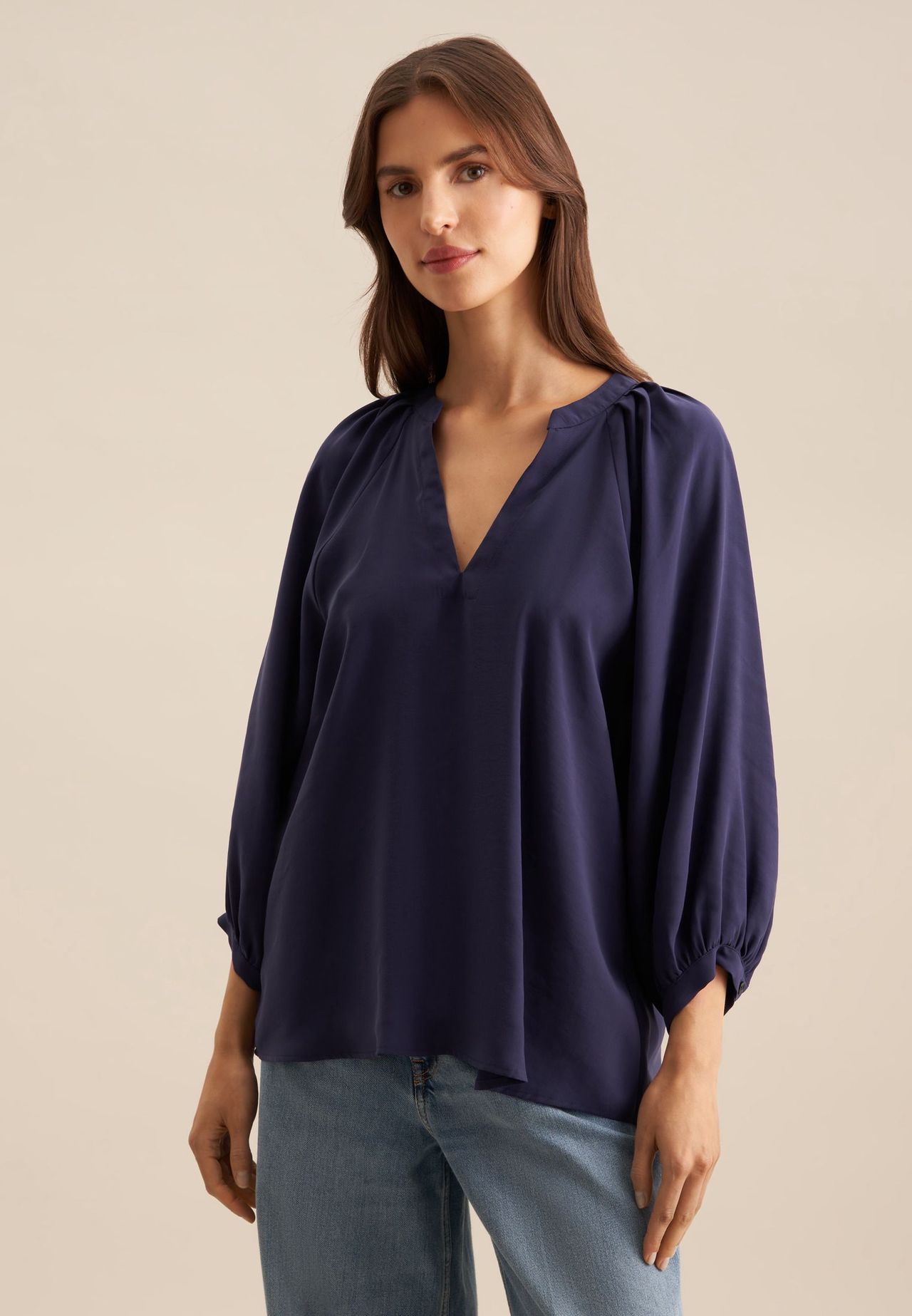 Seidensticker Shirtbluse Schwarze Rose, Blau, 38