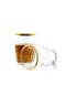 COFI Sunay 6er Gläser-Set mit Henkel Gold Umrandung 203 ml Transparent Bild 11