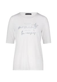 BETTY BARCLAY - Basic Shirt kurzarm - Patch Cream/Blue