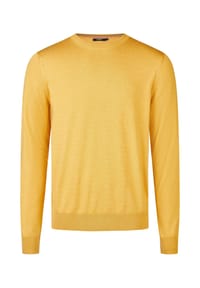 HECHTER PARIS - Pullover aus weichen und leichten Modal-Mischung - mustard