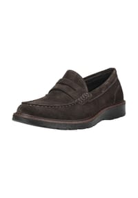 iMAC® - Veloursleder Slipper - Kaffee