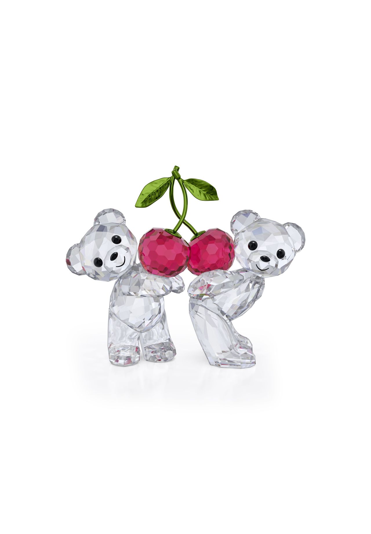 Swarovski Damen Rot/Schwarz/Grün Dekofigur "Kristallfigur Sammelfigur Kris Bär Immer Zusammen", Bunt (Kristallweiß, ), Dekofiguren, B/H/T: 2,7Cm X 5,4Cm... - Image 4