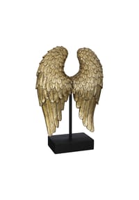 GILDE - Skulptur "Wing" - gold