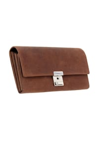 Alassio® - Kellnerbörse Leder 18,5 cm - braun