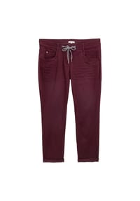 TOM TAILOR - Stoffhose, Tunnelzug, Five-Pocket, für Damen - 10332 OFF WHITE