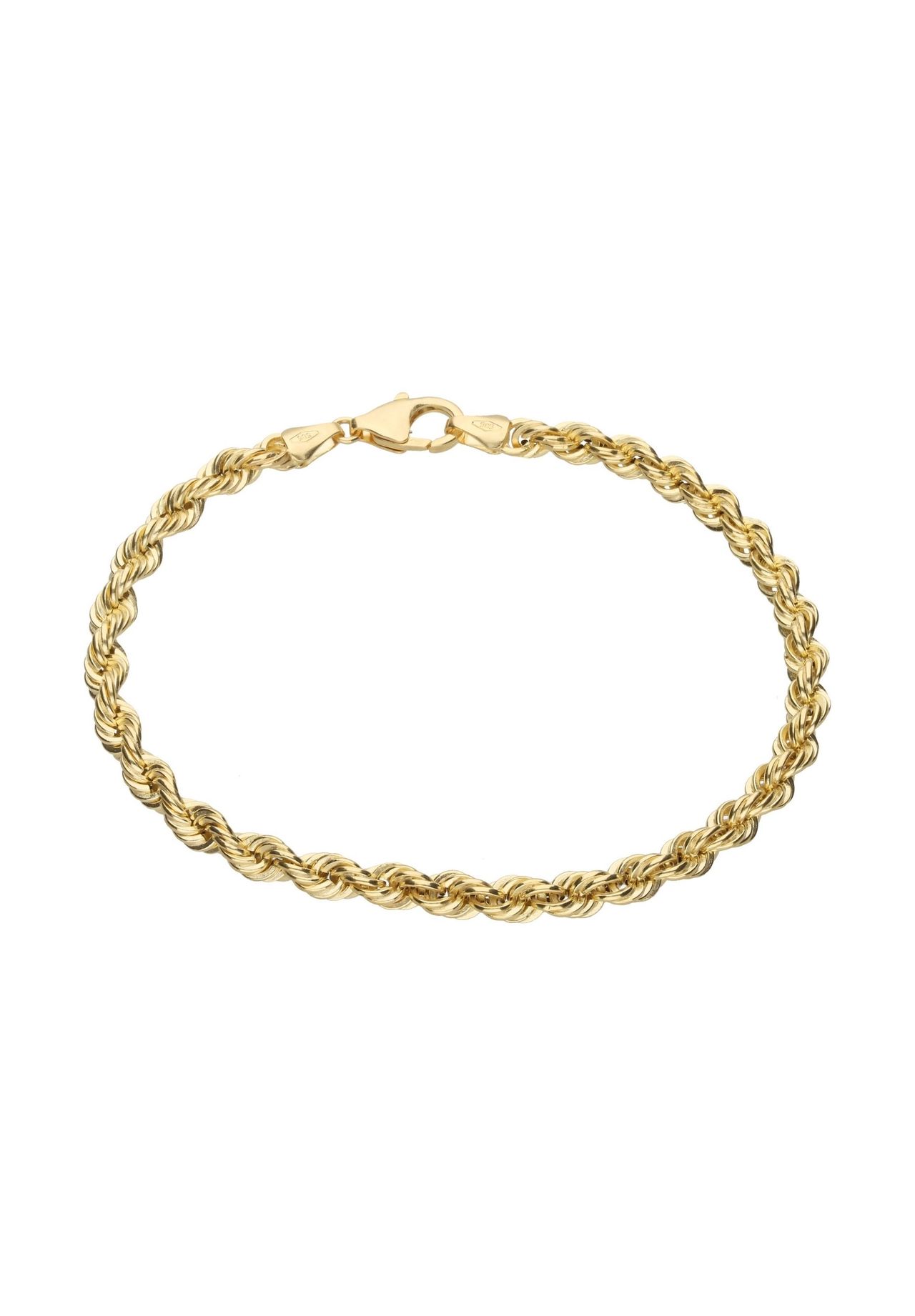 Luigi Merano® Armband Kordelkette, | GALERIA 585 hohl, Gold