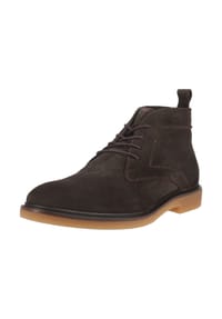MARCO TOZZI® - Veloursleder Stiefelette - Dunkelbraun