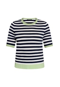 BETTY BARCLAY - Basic-Pullover kurzarm - Patch Beige/Rosé