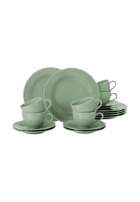 Seltmann Weiden Kaffeeservice Beat Color Glaze 18er Set - BEAT - beige