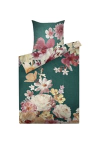 BIERBAUM - Mako-Satin Bettwäsche - JADE