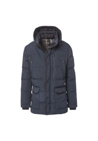 CASAMODA - Steppjacke, Tunnelzug, Stehkragen, für Herren - 108 BLAU