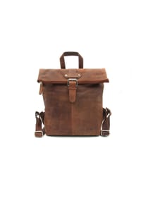 WILD LIFE - Rucksack Hunterleder, für Damen und Herren - braun