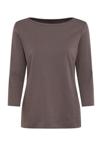 GALERIA - Shirt "Anja", 3/4-Arm, U-Boot-Ausschnitt, für Damen - BLACK