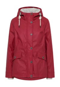 ETERNA - stylische Regenjacke für Damen - rubinrot