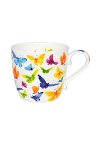 KÖNITZ Becher "Victoria Lowe - Butterfly", 450 ml - Victoria Lowe - Butterfly - MEHRFARBIG