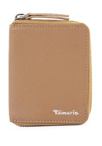 Tamaris AMANDA - Geldbörse, Leder, Logo, uni, für Damen - 500 BLUE