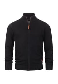 INDICODE - Strickjacke INLut - Black