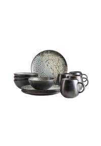 MÄSER Frühstücks Set, Steinzeug Carellia - Carellia - blau