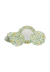CreaTable - Amarilla Bunt, Tellerset 12-tlg - bunt